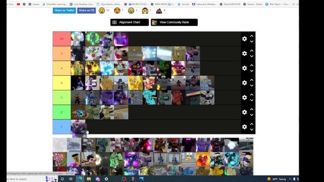Yba skin tier list 1,35 смотреть онлайн