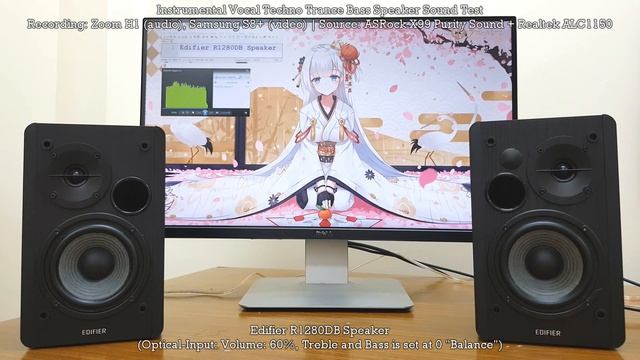 Gene Edifier R1280DB Speaker Sound Test (Instrumental, Vocal, Techno, Trance, Bass) смотреть онлайн