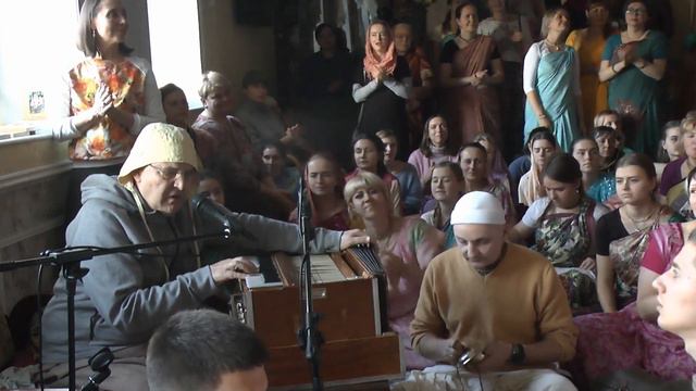 24.11.2019 Maha kirtan Prabhavishnu prabhu ISKCON Dnipro Ukraine смотреть онлайн