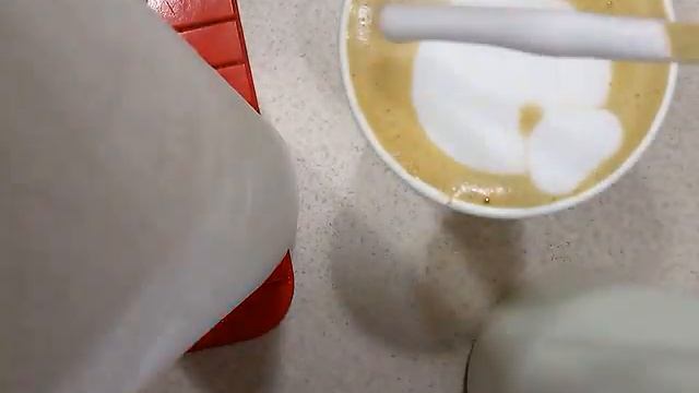 Как нарисовать на кофе, Latte art, мишка латтеарт смотреть онлайн