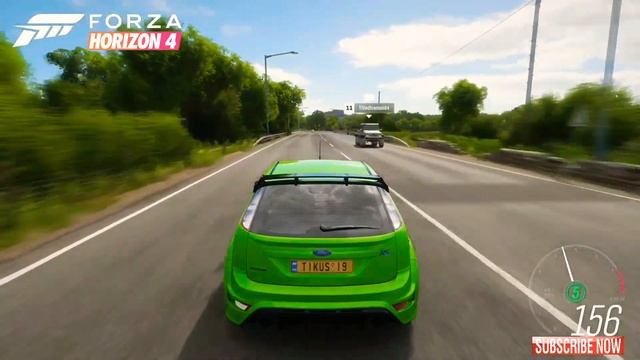Ford Focus - Forza Horizon 4 | xbox one x gameplay смотреть онлайн