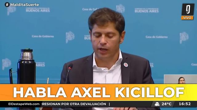 Axel Kicillof: "MILEI SE ESTÁ ROBANDO LOS RECURSOS DE LAS PROVINCIAS" смотреть онлайн
