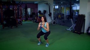 Как правильно приседать с гирей