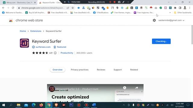 Keyword Surfer tools for seo | Website analyzer | Keyword Research SEO Tools смотреть онлайн