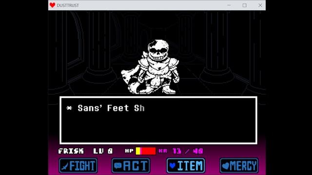 Dusttrust: Lunacy - Sans Fight смотреть онлайн
