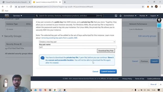 AWS Tutorial : Creating EC2 Instance (Complete Deployment of Flask Application) Part - 2 смотреть онлайн