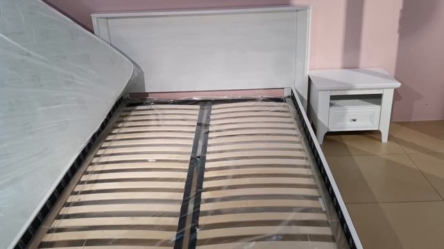 212399 "КЛЕР" кровать 1400*2000мм, без матраса от набора мебели для спальни. Цвет: сосна/андерсен. смотреть онлайн