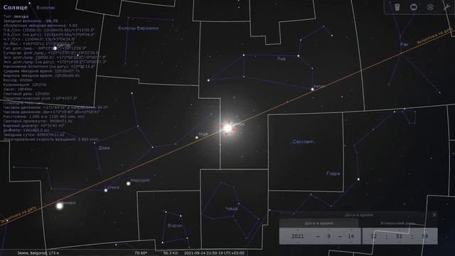 Движение Солнца по зодиакальным созвездиям смотреть онлайн