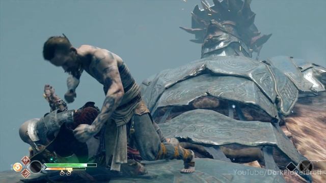 God of War 4 - Atreus Shoots Kratos & Kratos Kills Baldur's Dragon (Baldur Second Fight) [PS4 Pro] смотреть онлайн