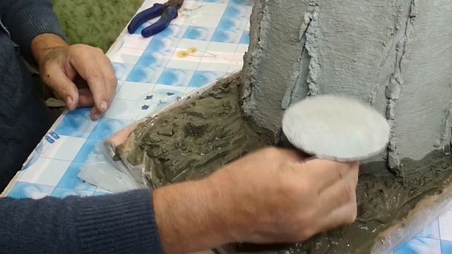 Пенек из Цемента для сада своими руками смотреть онлайн