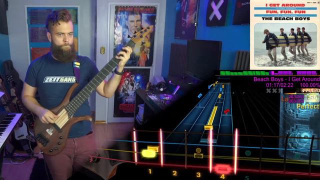 Beach Boys - I Get Around | BASS Tabs & Cover (Rocksmith) смотреть онлайн