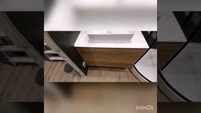 Санузел в минималистичном стиле.