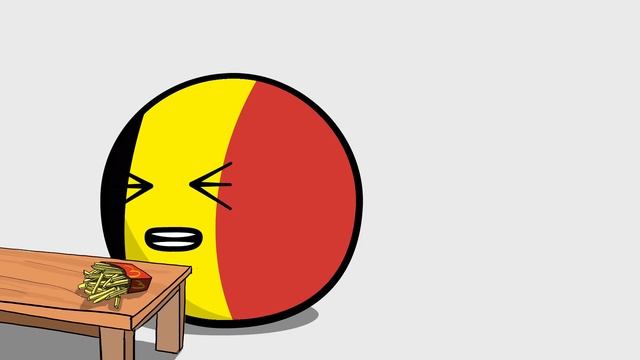French fries or Belgium Fries - Countryballs смотреть онлайн