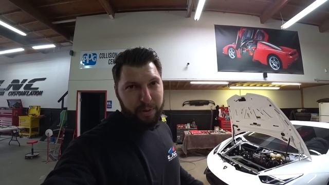 INSTALLING VORSTEINER BODYKIT ON 2019 LAMBORGHINI PERFORMANTE PART #1 смотреть онлайн