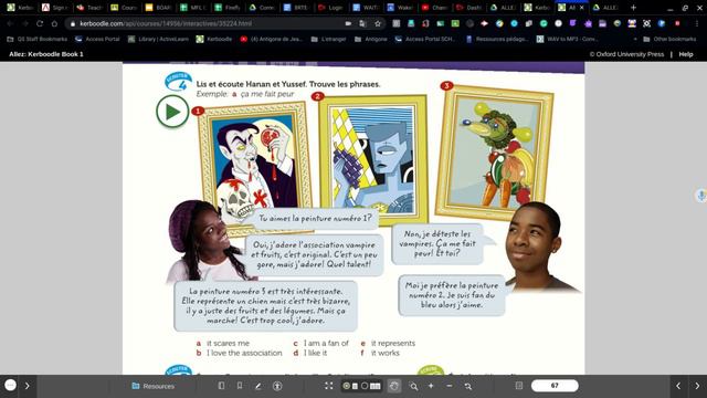 Year 7FES - ALLEZ 1 - 4.5 pages 66-67 and some Unit 4 Revision exercises смотреть онлайн