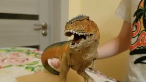 Обзор фигурки гиганотозавра (Schleich, 2014)