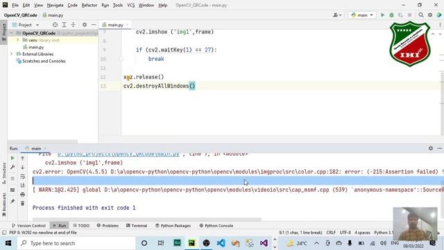 Python Tutorial | 5 | Python for Beginners | Python | OpenCV | QR Code | Urdu | Hindi | iHi смотреть онлайн