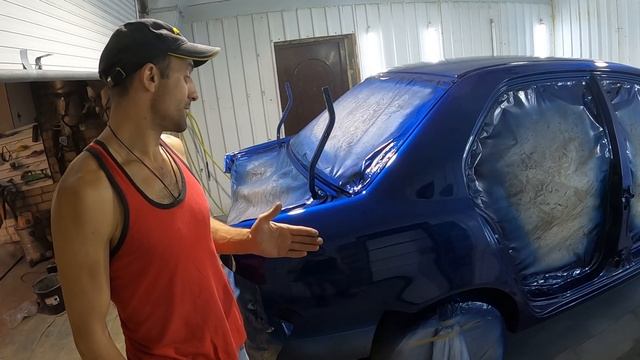 Mitsubishi Lancer IX часть 3 (Покраска кузова) смотреть онлайн