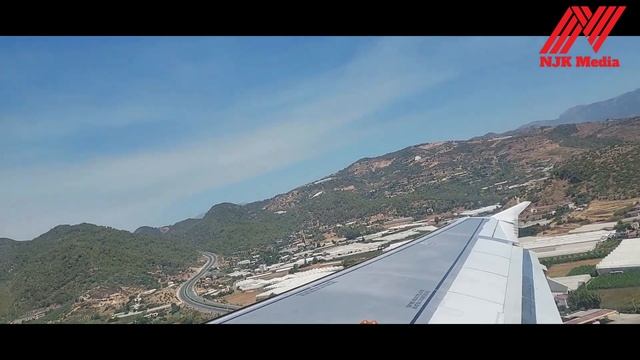 Gazipasa-Alanya to Helsinki Takeoff FINNAIR A319- ULTRA HD смотреть онлайн