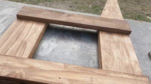 Простая Удобная лавочка  своими руками из дерева.