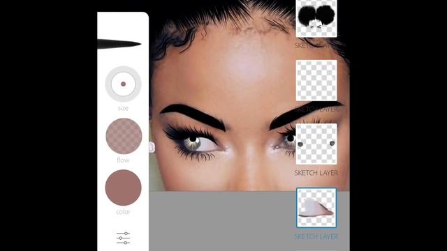 CARTOON/BUN TUTORIAL | ADOBE Sketch смотреть онлайн