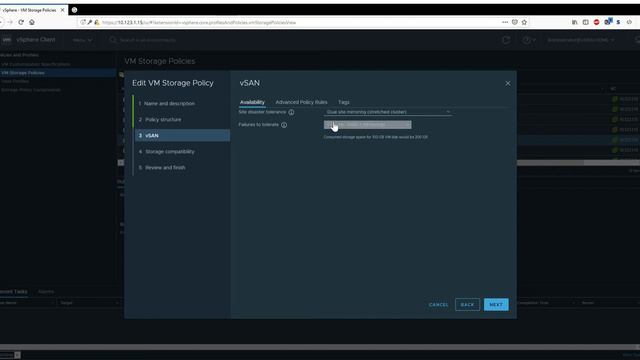 VSan Stretched Cluster