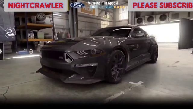 CSR2 Ford Mustang RTR Spec 3 Maxed Tune & Shift смотреть онлайн