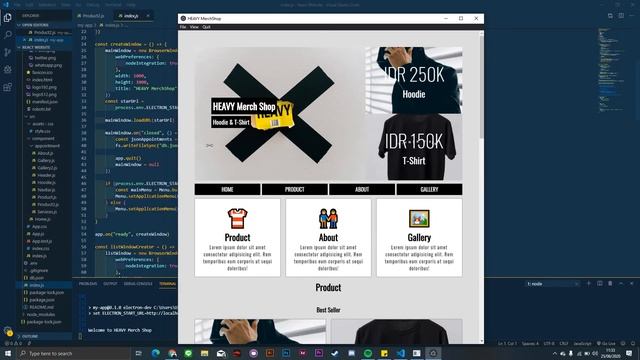Membuat Sebuah Website Berbasis React dan Electron смотреть онлайн