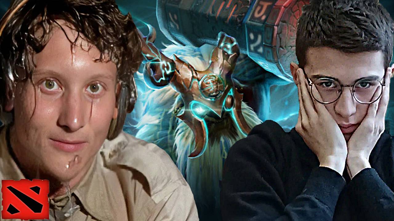 КАКАЯ ЖЕ ЖЕСТЬ НА ЧАС! | EARTHSHAKER DOTA 2 С БРАТОМ