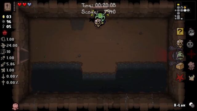 Прохождение игры"The Binding of Isaac Afterbirth+ " №2 "Сердце мамы и Сатана" смотреть онлайн