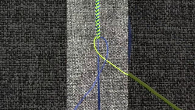 Как сплести браслет из ниток #шорты #браслет #простое рукоделие