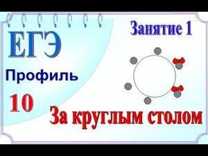 Вероятность. За круглым столом сидят девочки и мальчики