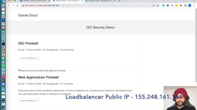 OCI Web Application Firewall (WAF) Demonstration смотреть онлайн