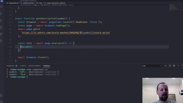 Web Scraping in Node.js using Cheerio, Puppeteer, and Fetch смотреть онлайн