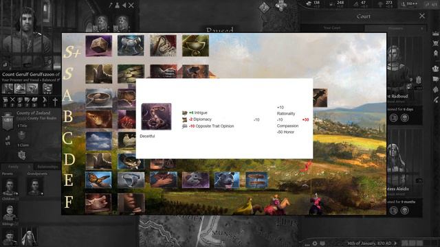 Crusader Kings 3 Personality Traits Tier List