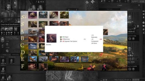 Crusader Kings 3 Personality Traits Tier List