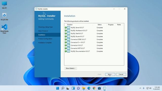 How to install MySQL Community Server 8.0 and Workbench on Windows 11 смотреть онлайн
