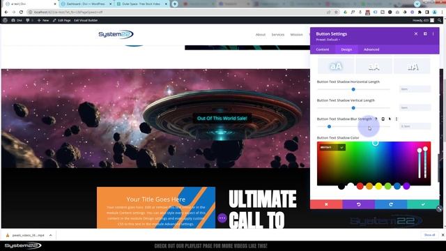 Divi Theme Magic: Full-Width Video Section with Scroll Effect and CTA смотреть онлайн