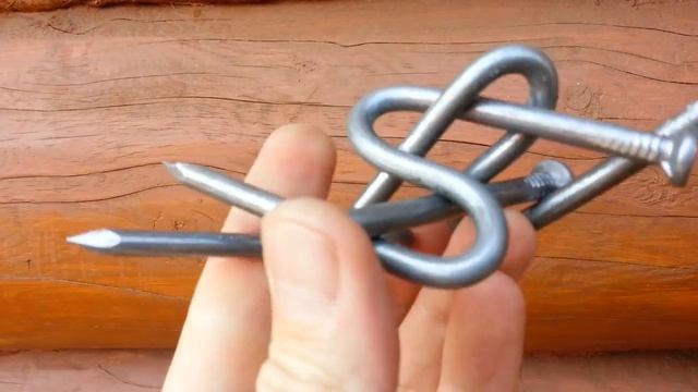 Симметричная фигура из трех гвоздей 200.6 смотреть онлайн