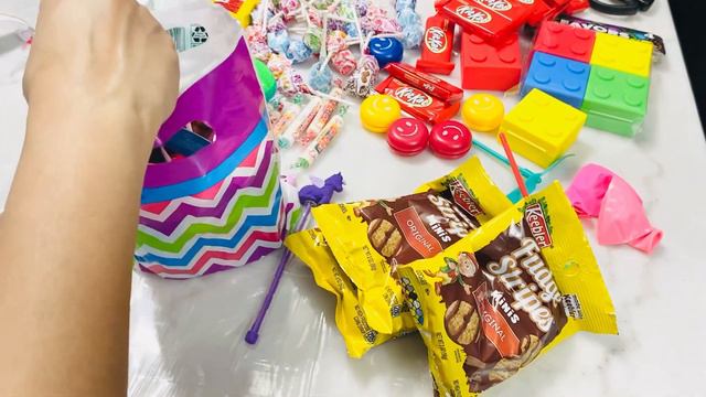 Birthday goodie bags | party favors ideas | cheap & affordable | simple dollar store DIY смотреть онлайн