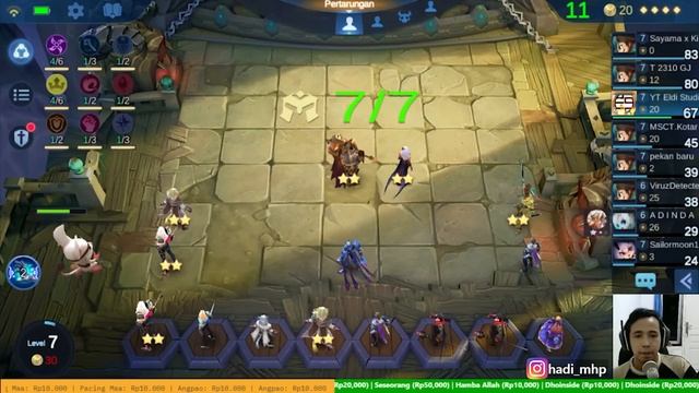 ASSASIN PALING GENDUT BOYS!! 4 HERO ⭐⭐⭐ FT. CRYSTAL BUKU HASCLAW!! MAGIC CHESS INDONESIA смотреть онлайн