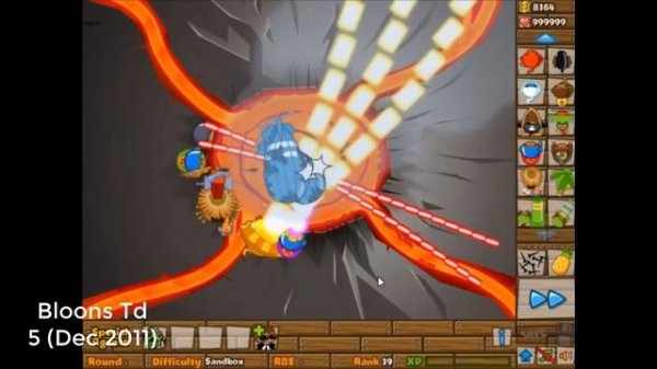 Evolution of tower defense games (1990 - 2019)