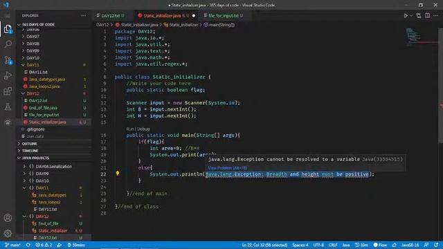 DAY 12 | 365 DAYS OF CODE | Getting 3* in Java on HackerRank смотреть онлайн