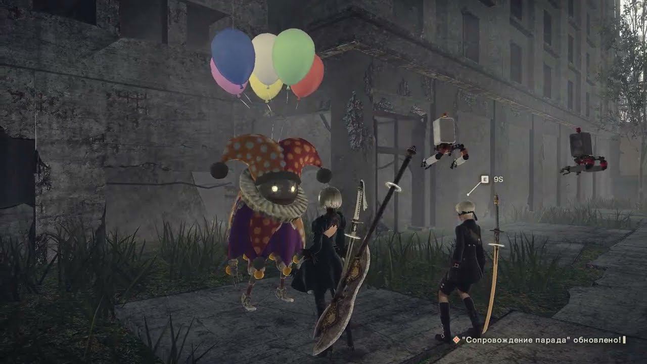 NieR: Automata [RUS, без комментариев]. Часть 6: Сбор печатей.