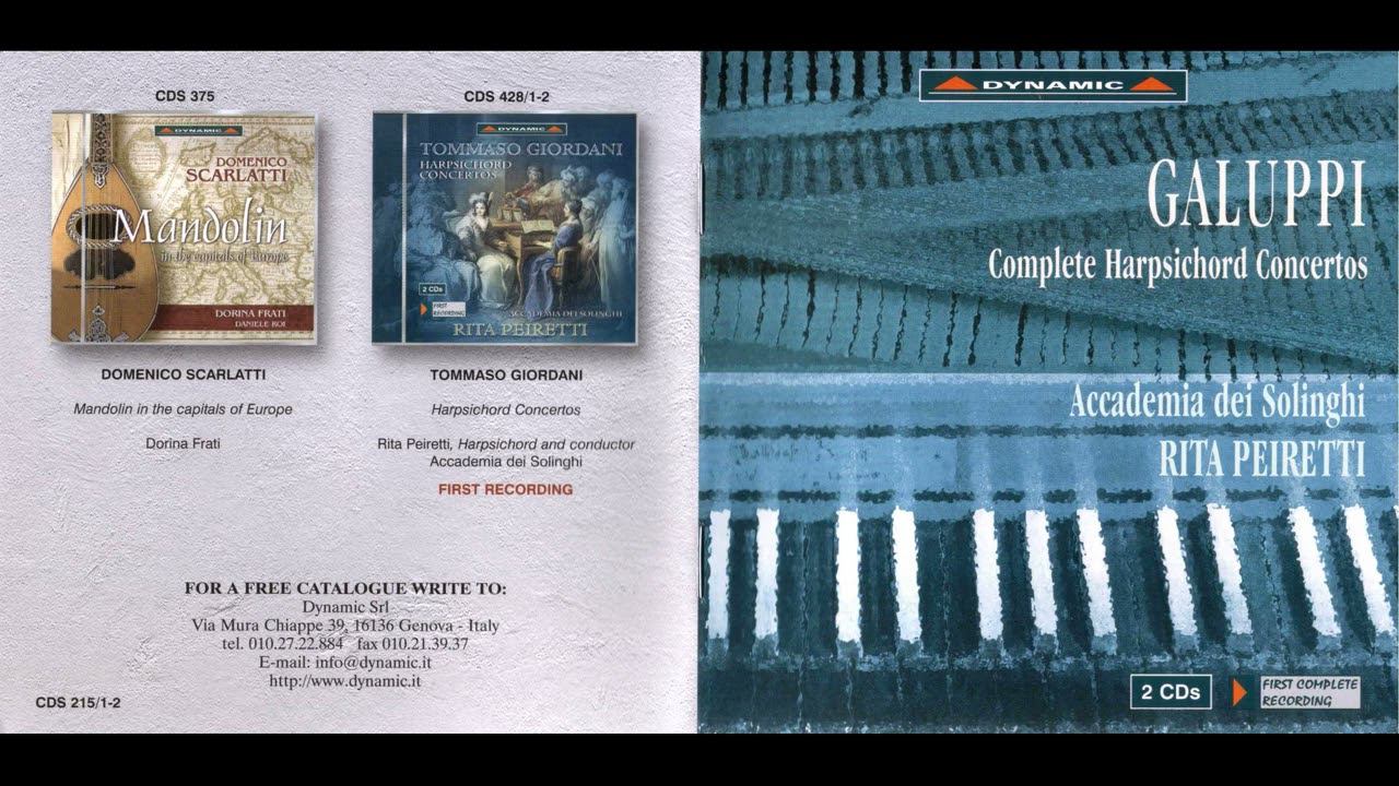 Baldassarre Galuppi - Harpsichord Concertos (CD1-CD2) смотреть онлайн