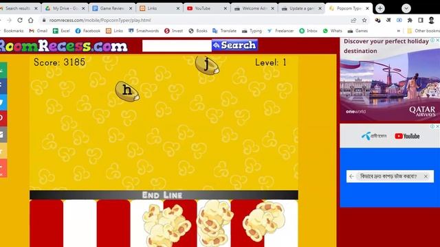 Typing Game: Popcorn Typer (2.0/5.0) — How to play & Review смотреть онлайн