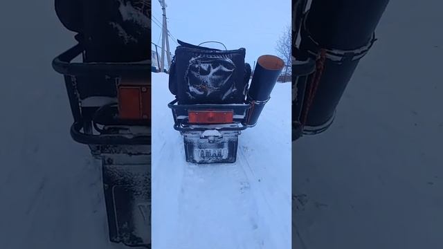 Легенда японского снегоходостроения Yamaha Bravo или впростонароде Бравик смотреть онлайн