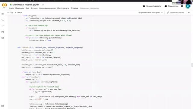 Глубинное обучение для текстовых данных — семинар 11 смотреть онлайн