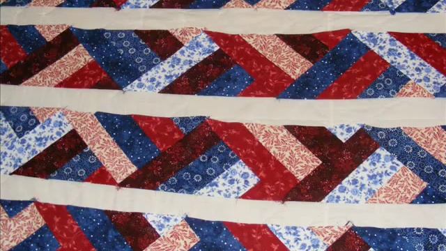 Part 6 of the Blue/Cranberry quilt смотреть онлайн