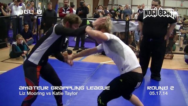 AGL 8 • Katie Taylor vs Liz Mooring • Amateur Grappling League® Women's No-Gii by Nogi Bear® смотреть онлайн